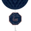 AMS Navy Bride Honeycomb Decoration Tassel Tail 3 AMS Navy Bride Honeycomb Decoration Tassel Tail -Toy World 292299