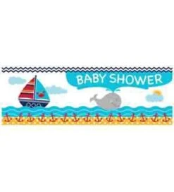 Ahoy Matey Baby Shower Giant Banner