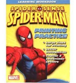 Spiderman Work Book -Printing Pratice