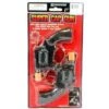2Pc Cap Launcher Black Color -Toy World 2pc cap gun black color toy world inc