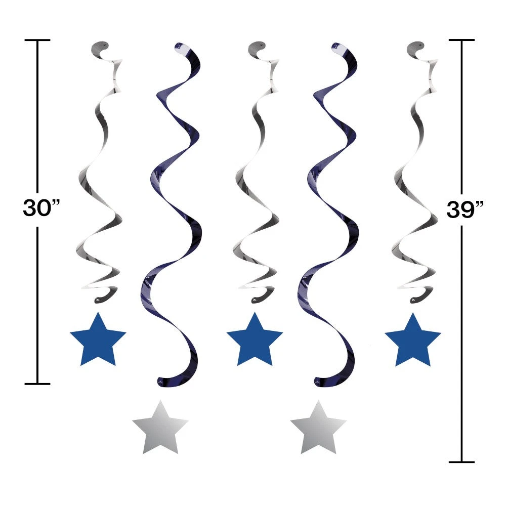 One Little Star Boy Dizzy Dangler 5ct 1 One Little Star Boy Dizzy Dangler 5ct