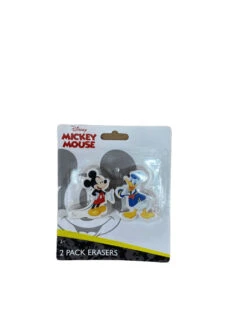 Eraser 2Pkshaped Mickey Classi