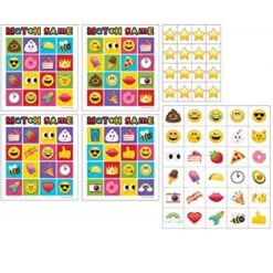 Show Your Emojions Game Bingo 10ct