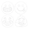 Show Your Emojions Mask 12ct 2 Show Your Emojions Mask 12ct -Toy World 329380
