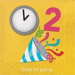 Show Emojions Napkin (L) 16ct - Time To