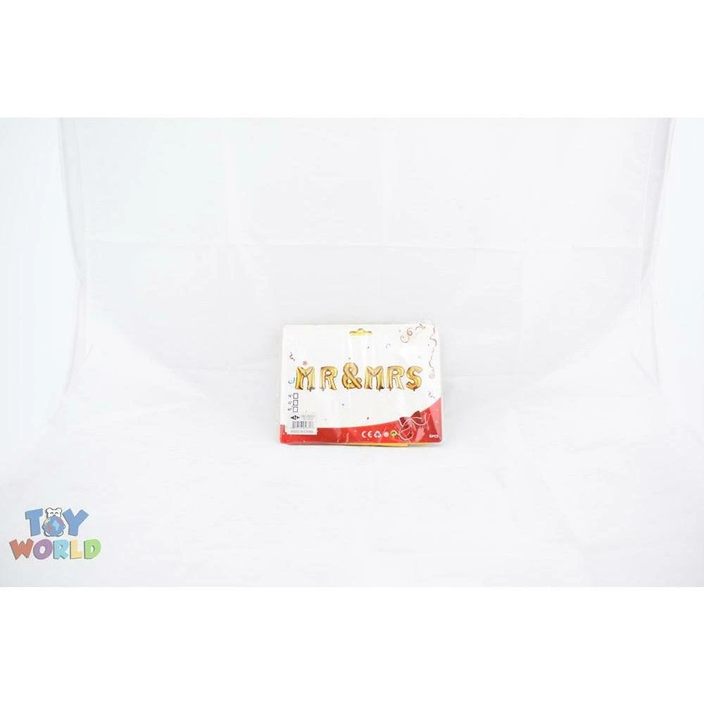 32in InMr And Mrsin Foil Balloon 1 Set/Pack - Gold 1 32in InMr And Mrsin Foil Balloon 1 Set/Pack - Gold