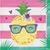 Pineapple N Friends Napkin (L) 16ct Bkf -Toy World 332424