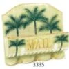 Palm Tree Mail And Key Holder 2 Palm Tree Mail And Key Holder -Toy World 3335