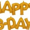 Anagram Happy Birthday Balloon Phrase Gold 56 Inch Foil Balloon 1ct 3 Anagram Happy Birthday Balloon Phrase Gold 56 Inch Foil Balloon 1ct -Toy World 3375901