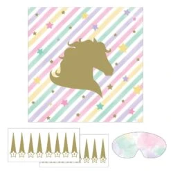 Unicorn Sparkle Pin Horn Game