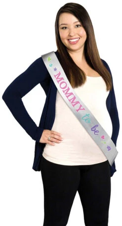 AMS Mom To Be Sash 1ct