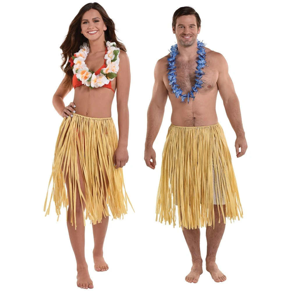 AMS Adult Natural Grass Skirt 1ct 1 AMS Adult Natural Grass Skirt 1ct