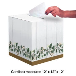 Eucalyptus Greens Card Box