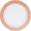 Rosegold Rim 10in Plastic Plate 10ct -Toy World 347876 1