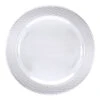 Clear Pebble 7in Plastic Plate 10ct