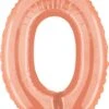 Betallic 0 Rose Gold 14 Inch Valved Air-Filled Shape 1ct 3 Betallic 0 Rose Gold 14 Inch Valved Air-Filled Shape 1ct -Toy World 34840RGBET