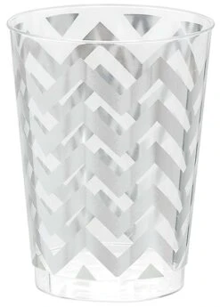 AMS Tumbler Chevron 10oz Silver