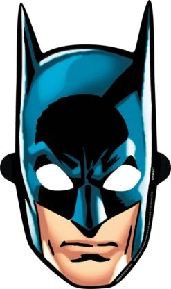 AMS Batman Heroes Unite Paper Masks 8ct
