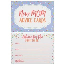 AMS Baby Shower Advice Cards 24ct