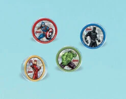 AMS Marvel Avengers Powers Unite Bounce Balls 4ct
