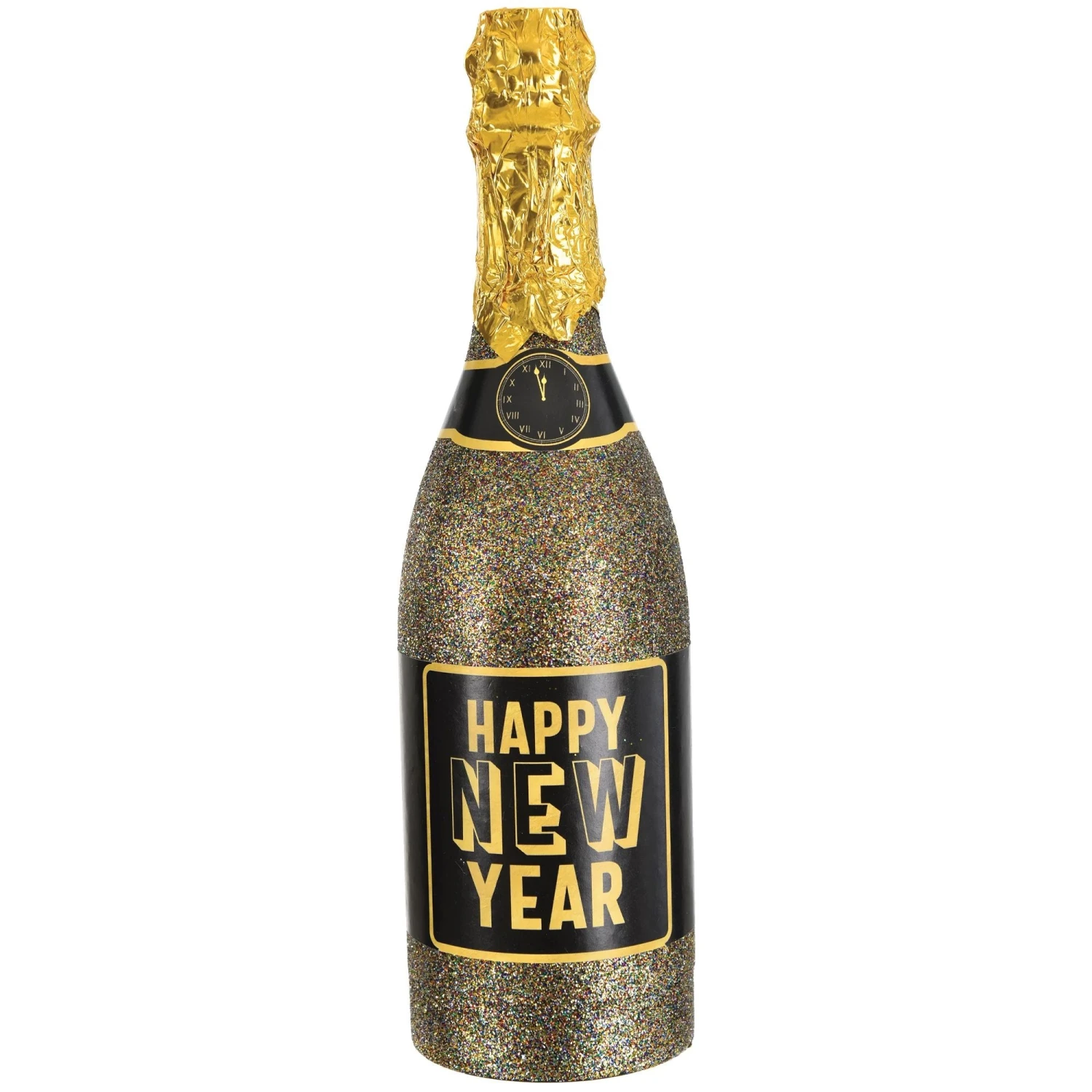 AMS NYE Colorful Glitter Bottle Party Popper 1ct 1 AMS NYE Colorful Glitter Bottle Party Popper 1ct