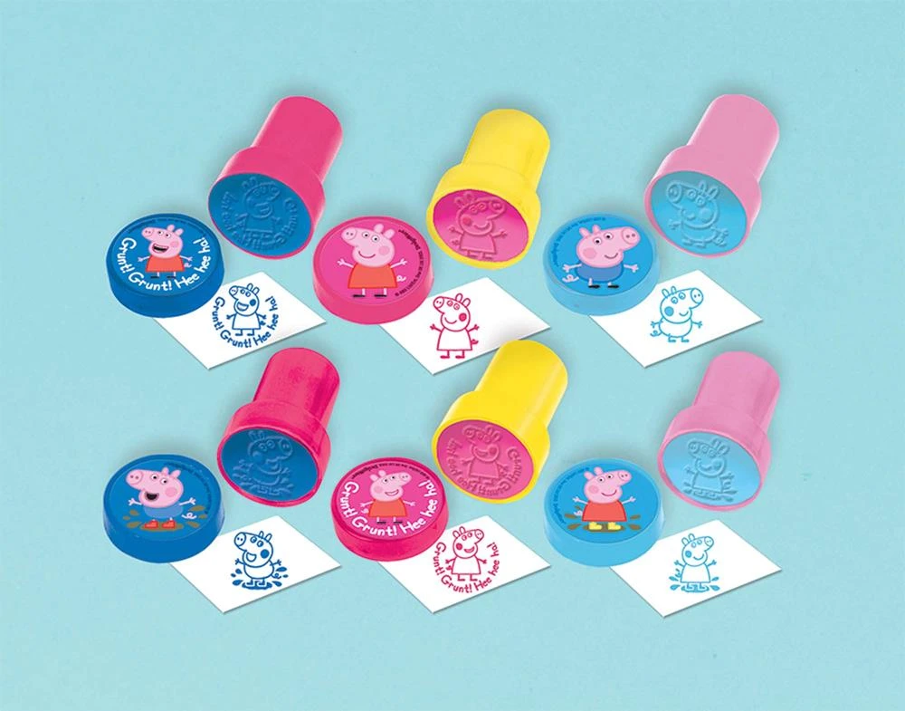 AMS Peppa Pig Stamper Set 6ct 1 AMS Peppa Pig Stamper Set 6ct