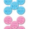 AMS Gender Reveal Buttons 10ct -Toy World 396798