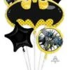 Anagram Batman Foil Balloons Bouquet 5ct -Toy World 4071601