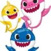 Anagram Pink Fong Baby Shark Airwalkers Foil Balloon 1ct -Toy World 4076401
