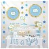 AMS Baby Shower Buffet Decorating Kit Boy 1ct -Toy World 410106