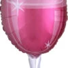 Anagram 31in Rose Glass Shaped Foil Balloon -Toy World 4123901