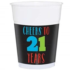 AMS Brilliant Birthday 21st Cup 25ct