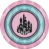 Disney Fairytale Princess Plate (S) 8ct -Toy World 42304