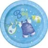 Clothesline Blue Plate (S) 8ct -Toy World 42504