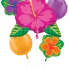 Anagram Summer Hibiscus Foil Balloons Bouquet 5ct -Toy World 4299001 b31eccb9 33fc 4bee 86ca 29c4e121a8b0