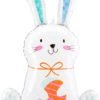 Anagram White Funny Bunny 33 Inch Foil Balloon 1ct 2 Anagram White Funny Bunny 33 Inch Foil Balloon 1ct -Toy World 4425601