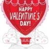 Anagram Happy Valentines Day 50 Inch Hot Air Balloon 1ct 3 Anagram Happy Valentines Day 50 Inch Hot Air Balloon 1ct -Toy World 4515211