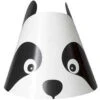 Birthday Panda Party Hats 8ct -Toy World 45561