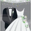 Silver Wedding Tablecover 3 Silver Wedding Tablecover -Toy World 45743 1