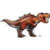 45in Jurassic World T-Rex Shaped Foil Balloon 3 45in Jurassic World T-Rex Shaped Foil Balloon -Toy World 45in jurassic world t rex shaped foil balloon toy world inc