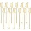 AMS Happy Birhday Stirrers - Gold 12ct