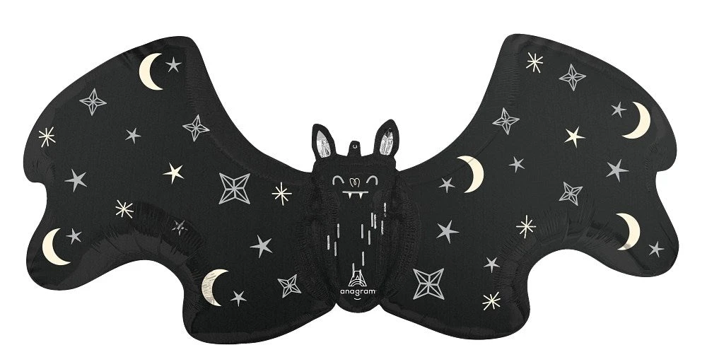 Anagram Halloween Satin Bat Attack 40 Inch Foil Balloon 1ct 1 Anagram Halloween Satin Bat Attack 40 Inch Foil Balloon 1ct