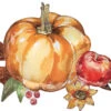 Anagram Thanksgiving Harvest Pumpkin 36 Inch Foil Balloon 1ct