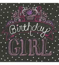 Birthday Sweets Napkin (S) 16ct