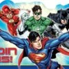 AMS Justice League Invitation 8ct 3 AMS Justice League Invitation 8ct -Toy World 491585