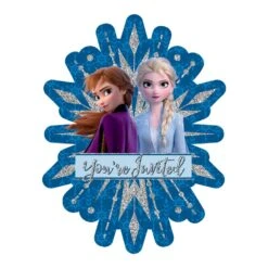 AMS Disney Frozen 2 Jumbo Deluxe Invite 8ct