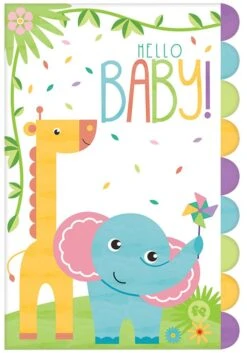 AMS Fisher Price Hello Baby Postcard Invitations 8ct