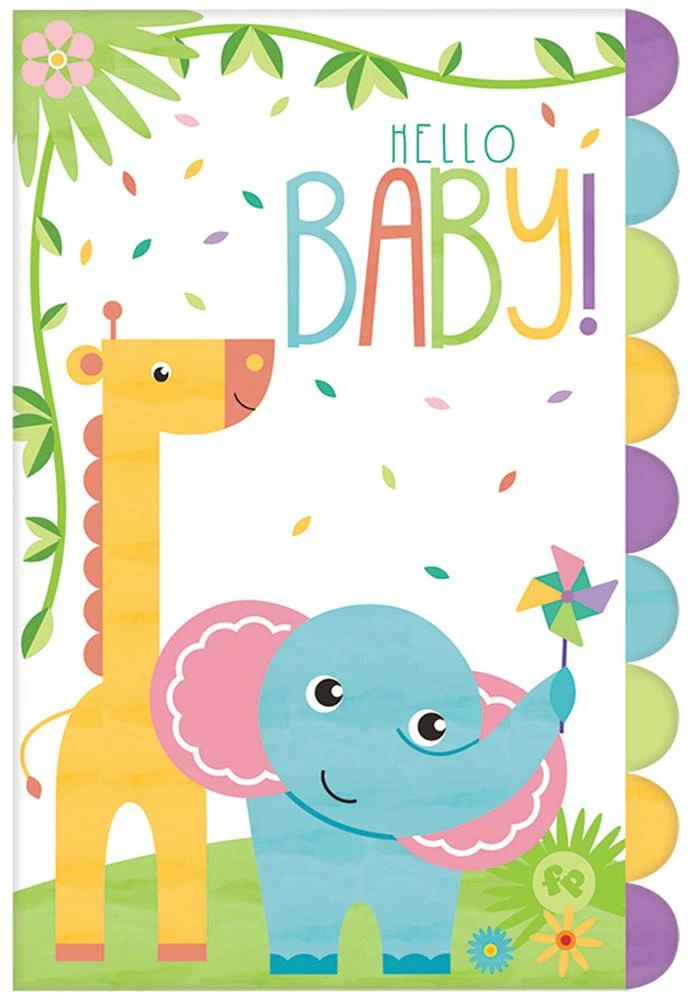 AMS Fisher Price Hello Baby Postcard Invitations 8ct 1 AMS Fisher Price Hello Baby Postcard Invitations 8ct
