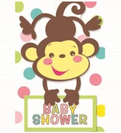 AMS Fisher Price Baby Invite 8ct