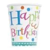 Confetti Cake Birthday 9oz Cup 8ct 3 Confetti Cake Birthday 9oz Cup 8ct -Toy World 49606